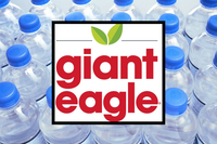 Giant Eagle brand spring water
